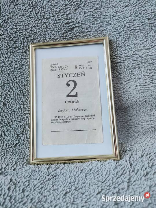 Kartki z kalendarza idealne na prezent różne Tarnobrzeg