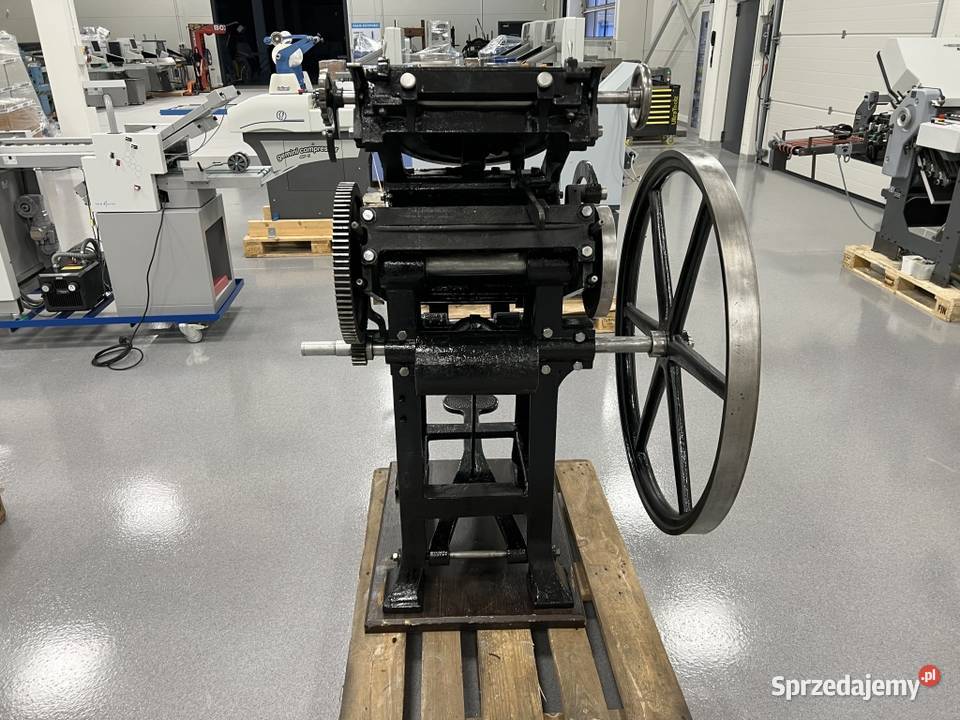 Maszyna typograficzna pedałówka Emil Kahle Biznes i Przemysł Radom