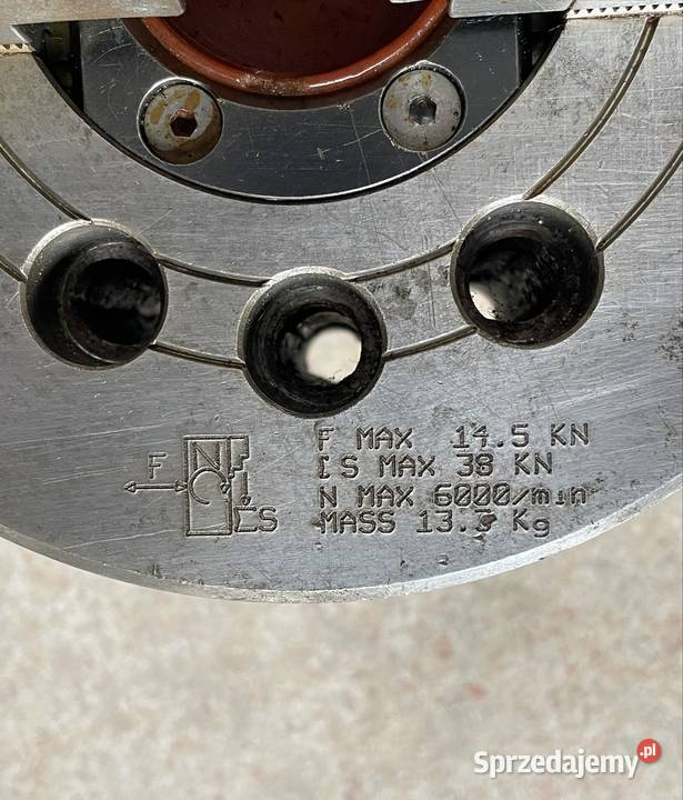 Uchwyt tokarski do automatów BT206 165mm Czarnożyły