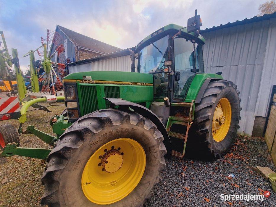 John Deere 7700 1994 stan PowerQuad tuz brutto Dobrzyniewo Duże