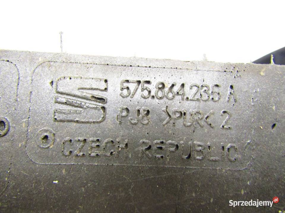 WYGŁUSZENIE BŁOTNIKA LEWY PRZÓD PRZEDNIE SEAT