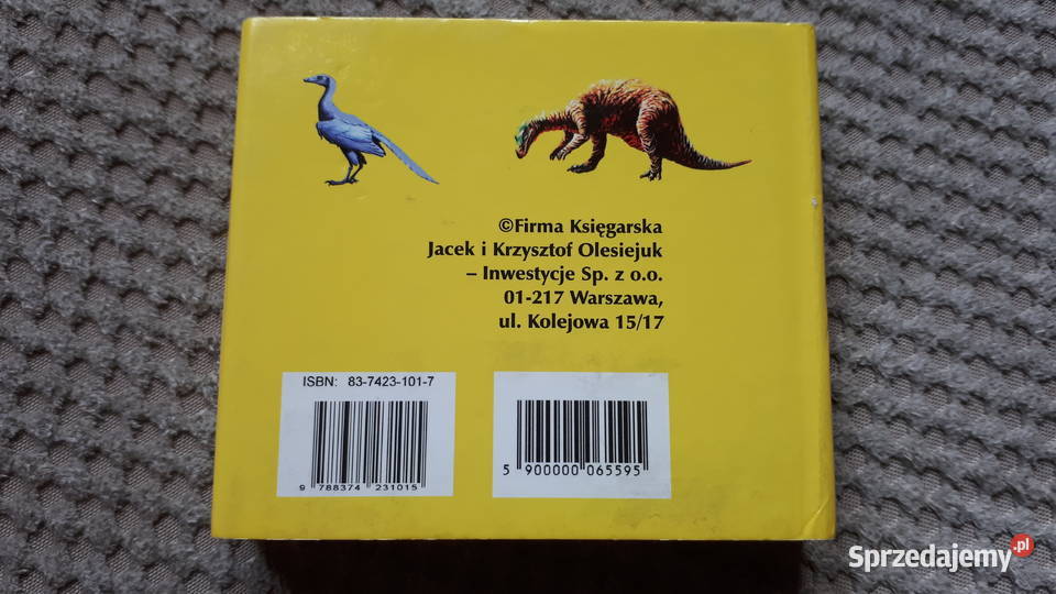 książeczkaharmonijka DINOZAURY małopolskie sprzedam