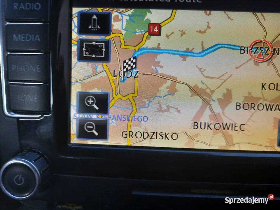 Radio Rns510 do grupyVW NAWIGACJA Z KODEM Sprzęt audio fabryczny Sprzęt audio fabryczny Andrespol