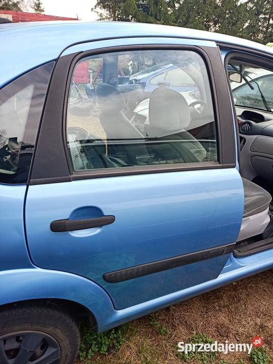 drzwi tylne tył prawe kompletne Citroen C3 KMYD