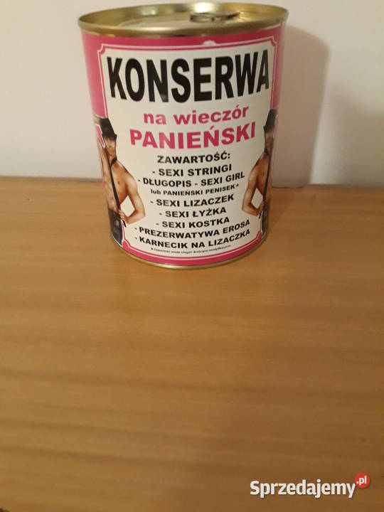 Upominek Konserwa na Wieczór Panieński super
