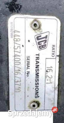 JCB 3 CX Most Napędowy Przedni Jastrzębniki