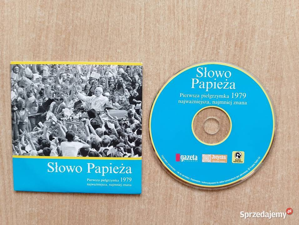 PŁYTA CD Słowo Papieża pierwsza pielgrzymka 1979 Oborniki