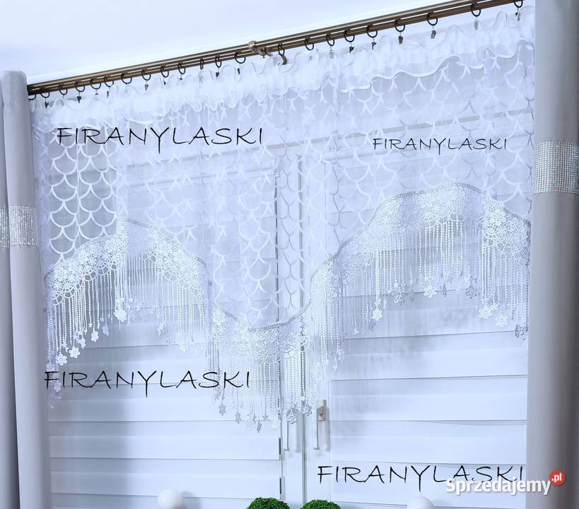 Firana Gotowa Firanki do salonu pokoju kuchni Inowrocław
