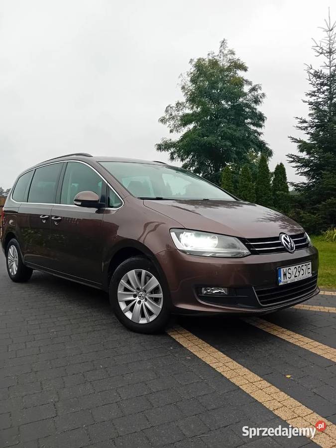VW Sharan 20 tdi 7osobowy mazowieckie Siedlce