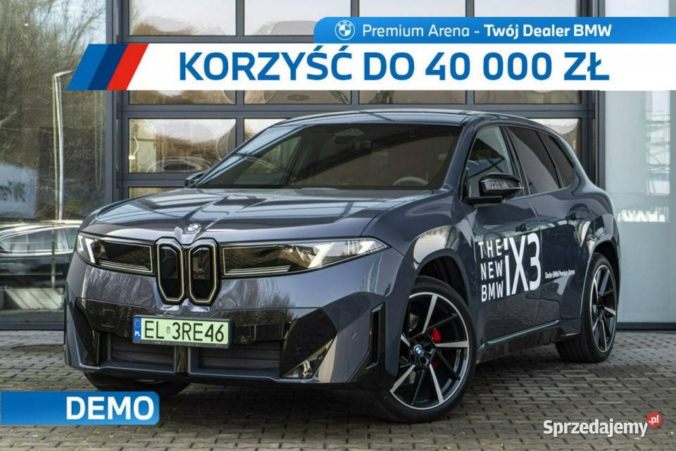 BMW iX3 NOWE BMW iX3 50 xDrive DEMO SUV Łódź