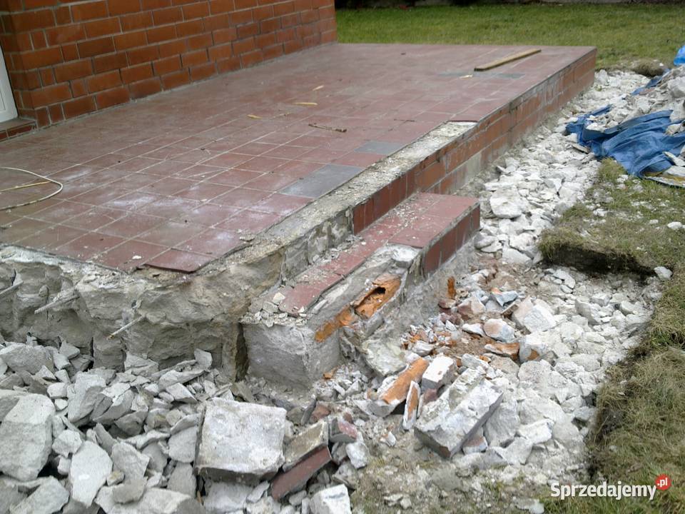 Demontaż podłóg posadzek skuwanie kafli podłogi dolnośląskie Wrocław
