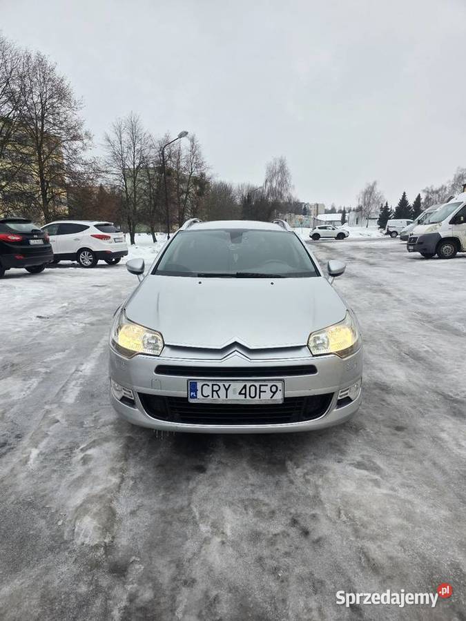 Citroen C5 X7 III 20 HDi 140 kombi 2014r 140KM lubelskie Chełm
