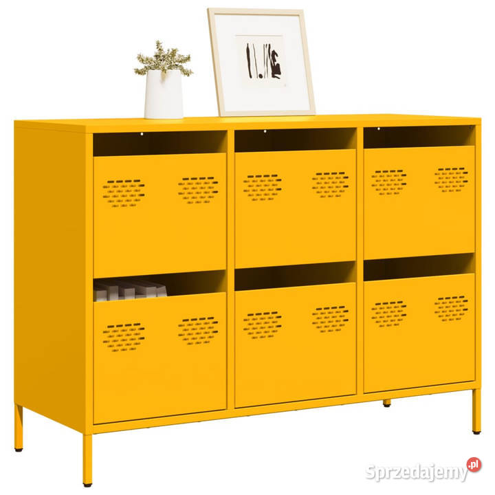 Szafka musztardowa 1015x39x735 stal walcowana na