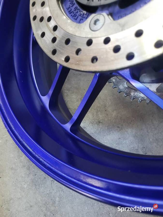 YAMAHA MT 09 MT09 MT09 FELGA TYŁ TYLNA TARCZ OEM aluminiowe wielkopolskie Nowy Tomyśl sprzedam