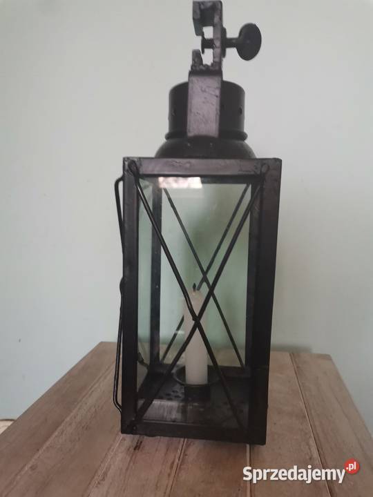 Stara lampa kolejowa małopolskie Kraków