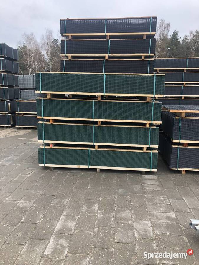 Panele Ogrodzeniowe Ocynk Ogniowy Ral 3D2D Bramy ocynk Siatki i panele Rogozino