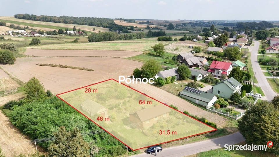 Przytulny dom wśród zieleni Zwiartów