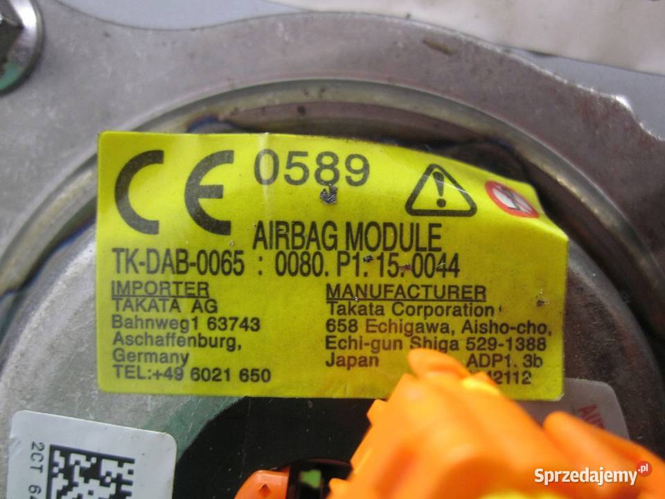 MITSUBISHI L200 07r AIRBAG poduszka kierowcy świętokrzyskie Kielce