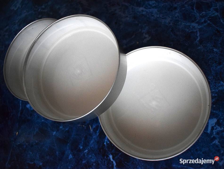 Puszki metalowe zakręcane kawie solidne 4 sztuki Pojemniki na żywność Chełmno