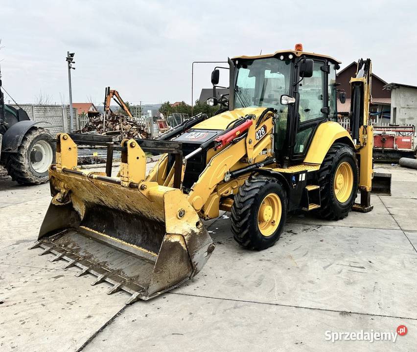 Koparko ładowarka CAT 428 Tokarnia sprzedam