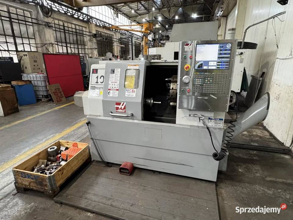 Centrum tokarskie CNC HAAS SL10HE Produkcja Warszawa