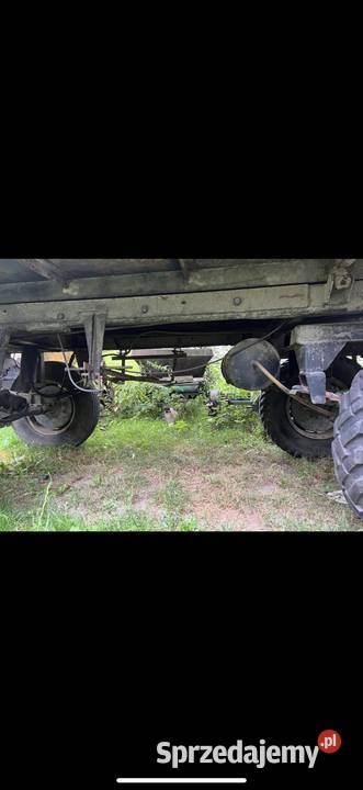 Wywrotka przyczepa autosan d47 nieuszkodzony Przyczepy rolnicze mazowieckie Białobrzegi