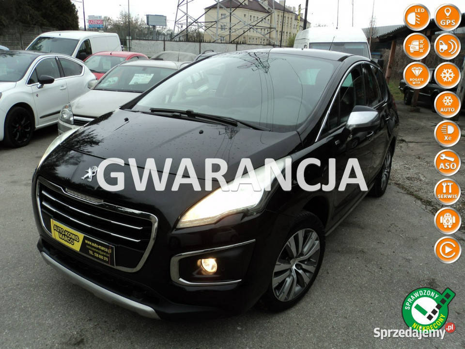 Peugeot 3008 sprzedam ładnego peugeota 3008 16 elektrochrom. lusterka boczne lubelskie Lublin sprzedam