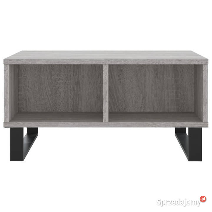Stolik kawowy szary dąb sonoma 60x60x30 WM827050