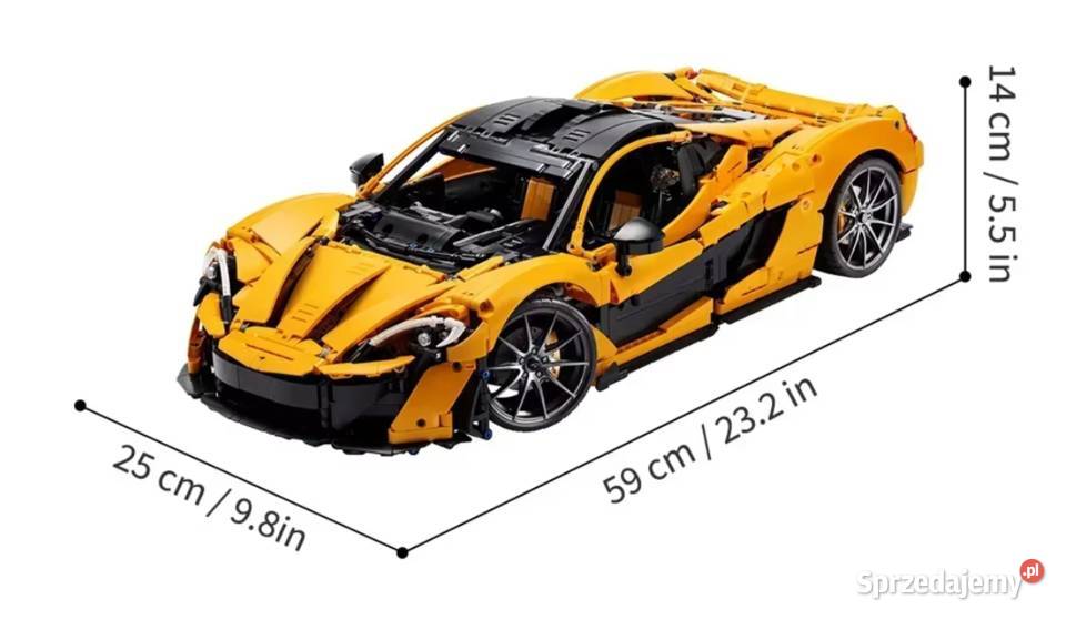 Klocki SuperCar McLaren P1 3893elem 59 Klocki Pobiedziska