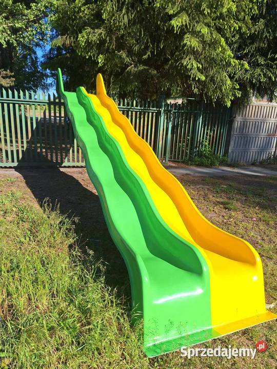 Zjeżdżalnia podwójna falowana 6m laminat RÓŻNE Zabawki ogrodowe Sochaczew