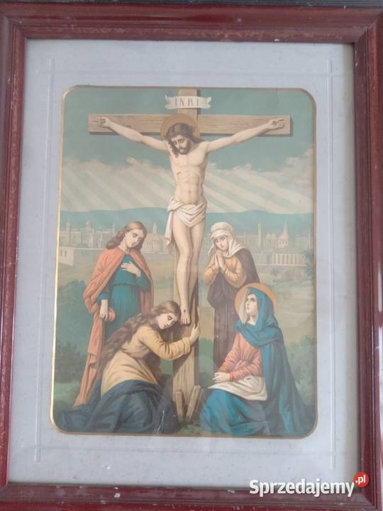 Święty obraz oleodruk małopolskie sprzedam