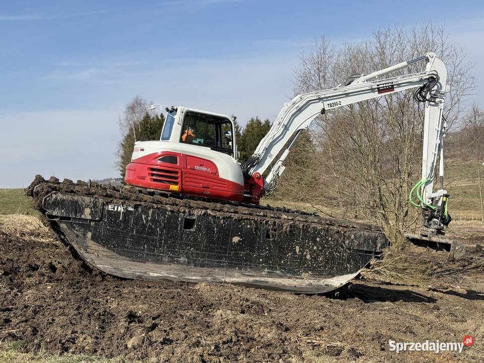 Podwozie pontonowe EIK AM 80 do koparki 7 8 ton Koszalin
