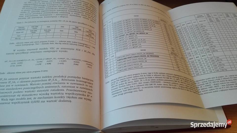 Bezpośrednie inwestycje zagraniczne w biznes, nauki ekonomiczne