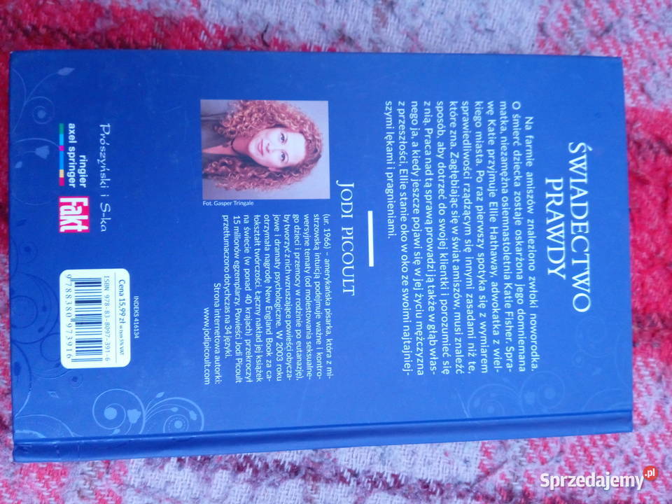 Świadectwo prawdy Jodi Picoult część 1 Łódź