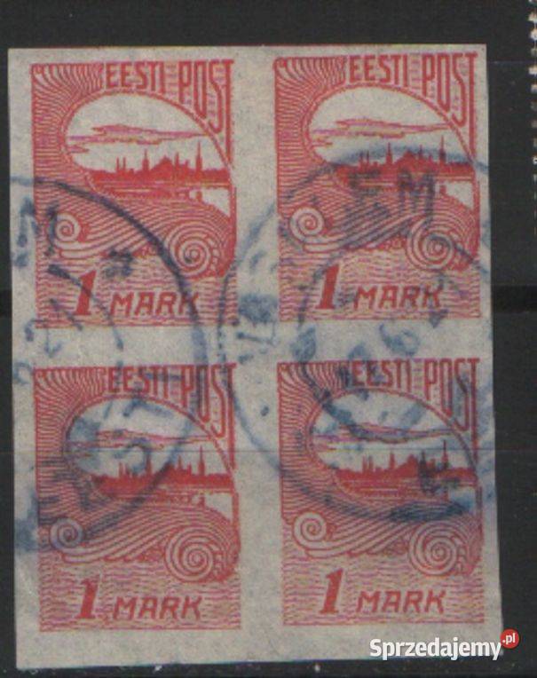 Zn Estonia Mi 27 x 4 B kas 1920