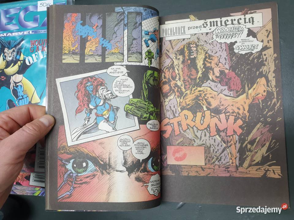 Mega Marvel 1 141997 Wolverine Sabretooth Gdynia