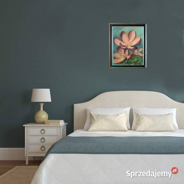 Obraz olejny Egzotyczny kwiat Lublin