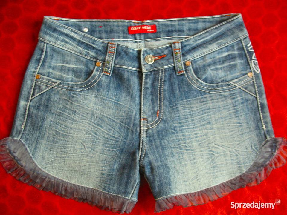 Szorty spodenki Jeans 38 M biodra 96 Olele Mode Siedlce sprzedam