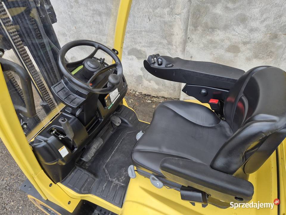 Wózek widłowy Hyster 1800 TRIPLEX wolny skok regulowane widły śląskie Rybnik