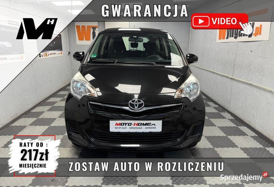 Toyota Verso S Kamera cofania Nawigacja GPS manualna
