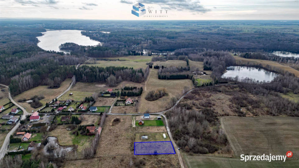 Działka Winiec 1202m2 warmińsko-mazurskie