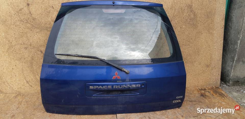 TYLNA KLAPA MITSUBISHI SPACE RUNNER osobowe śląskie Rudziniec