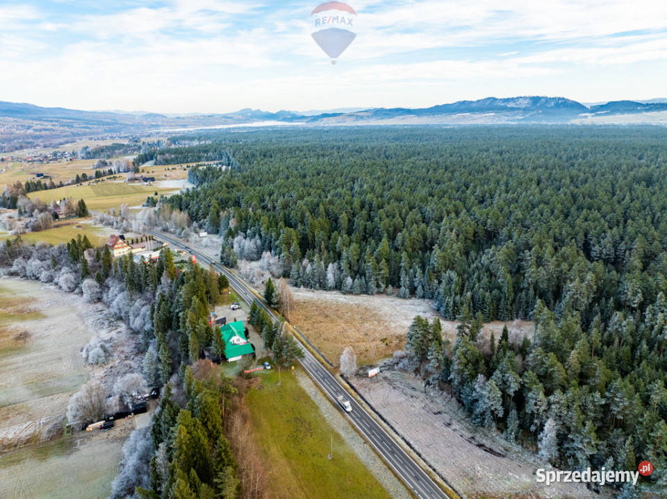 Działka głównej drodze w Harklowej 40m Harklowa