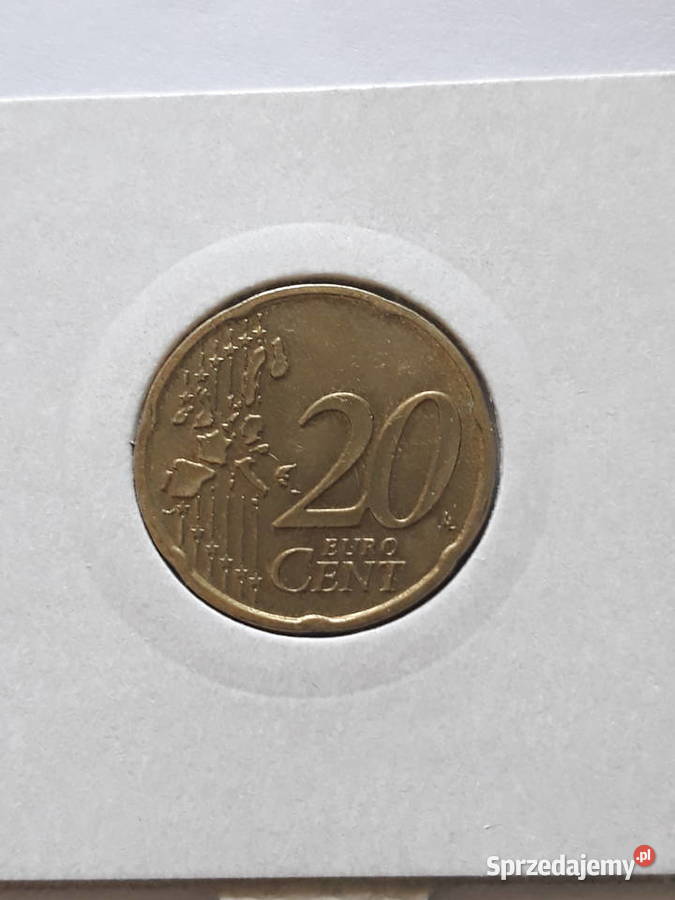 20 Eurocentów Luksemburg 2002 r Konin