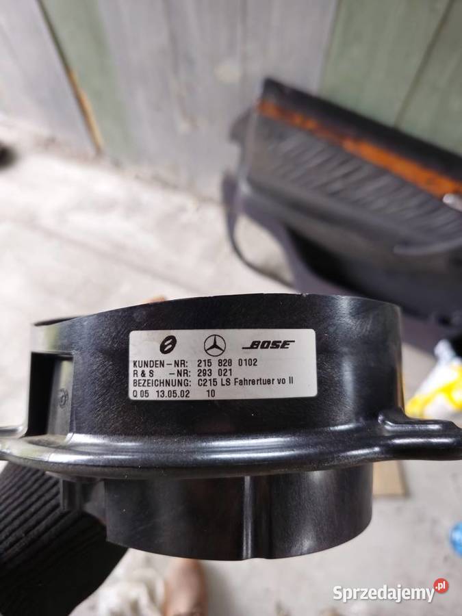 Glosnik drzwi mercedes cl w215 Bose Brzoza