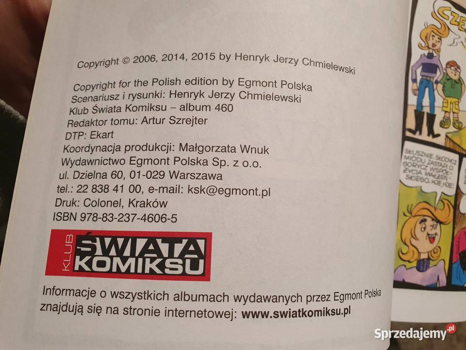 Tytus Romek i ATomek księga XXVI 2015