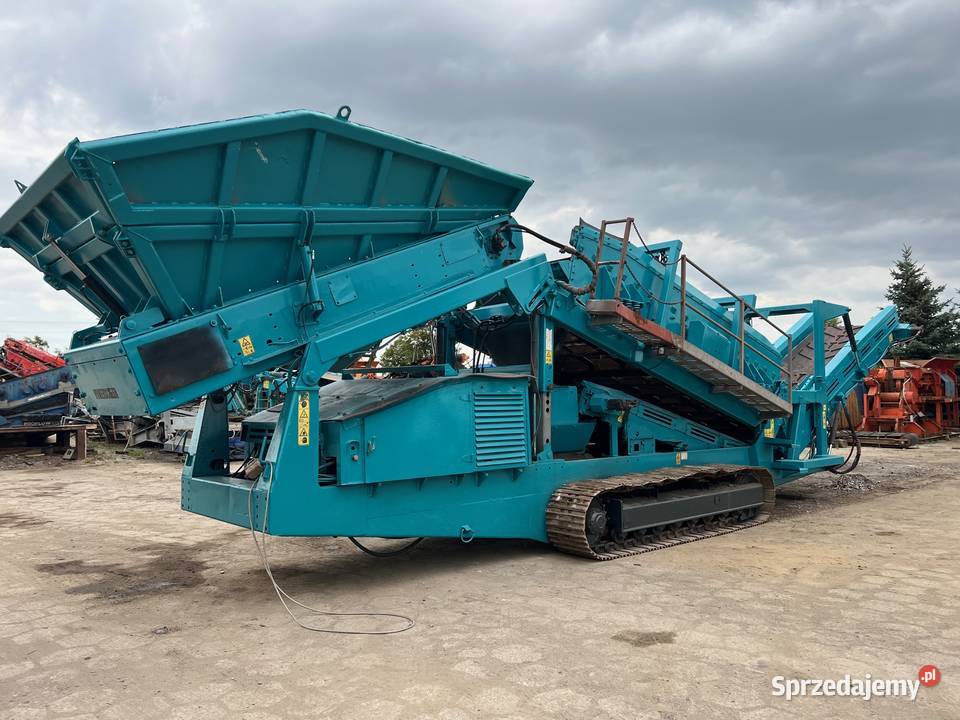 Mobilny przesiewacz Powerscreen warrior 1800 Kołodziejewo