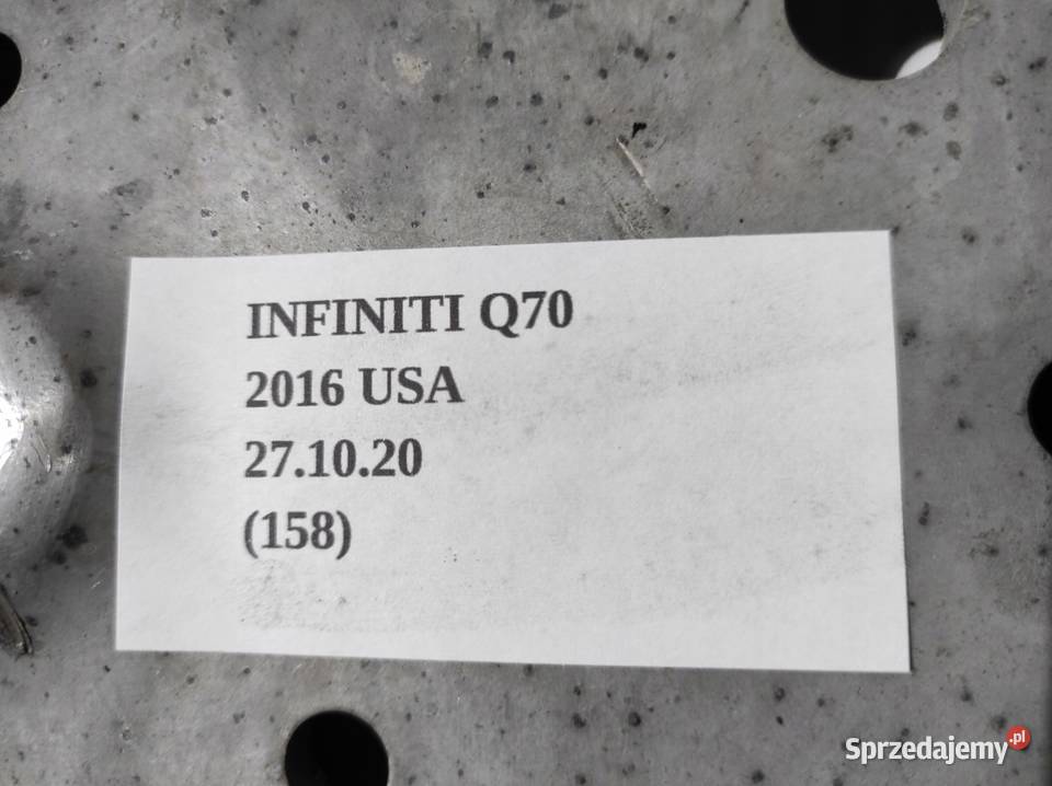 PŁYTA MOCOWANIE SANKI PRZÓD INFINITI Q70 37 M37 Nowy Tomyśl