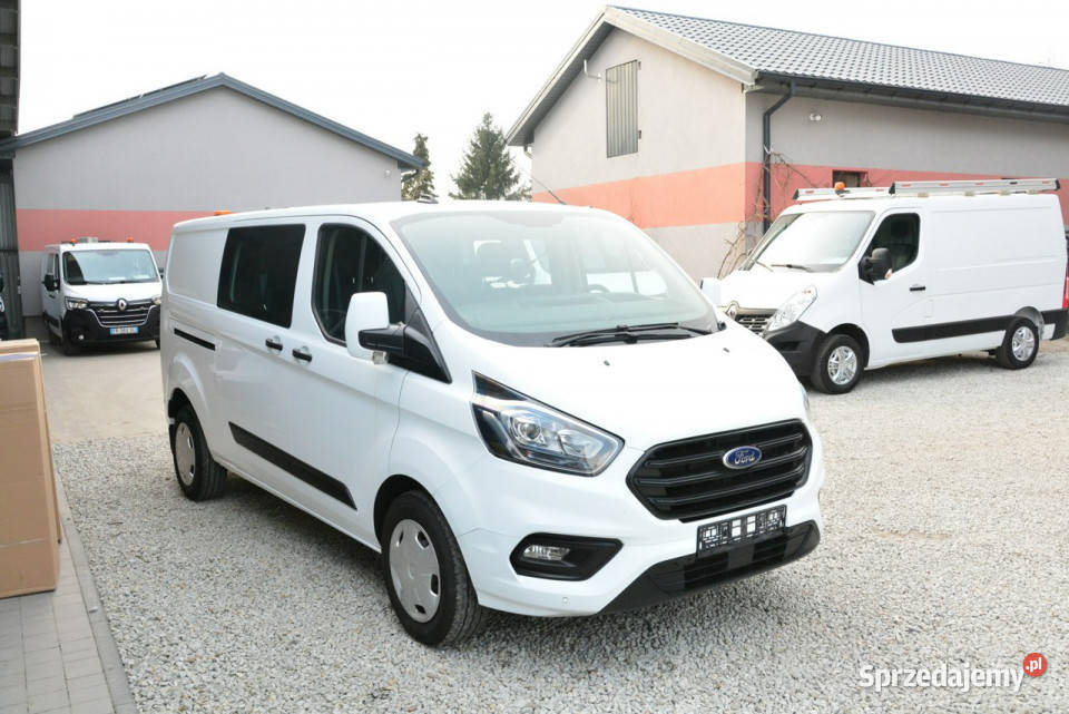 Ford Transit Custom L2H1 6 osobowy brygadówka elektryczne szyby Warszawa