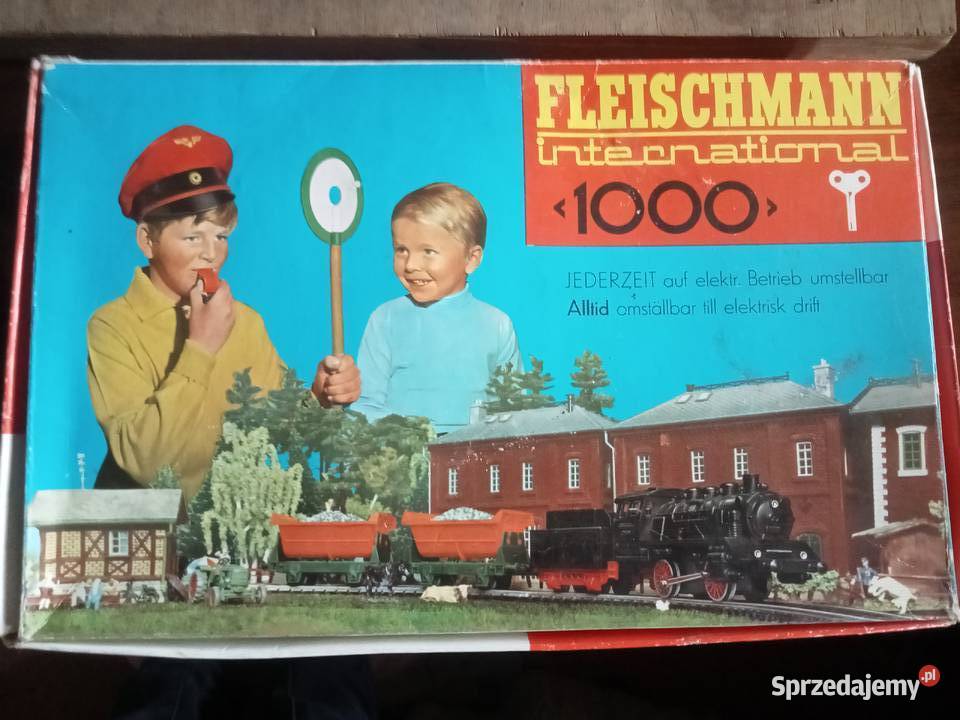 Lokomotywa Fleischmann tender tory na kluczyk Grójec